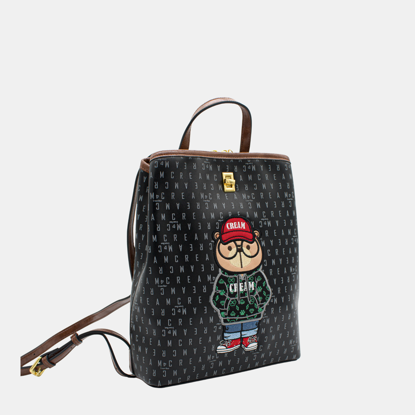 Mochila mediana triple compartimento