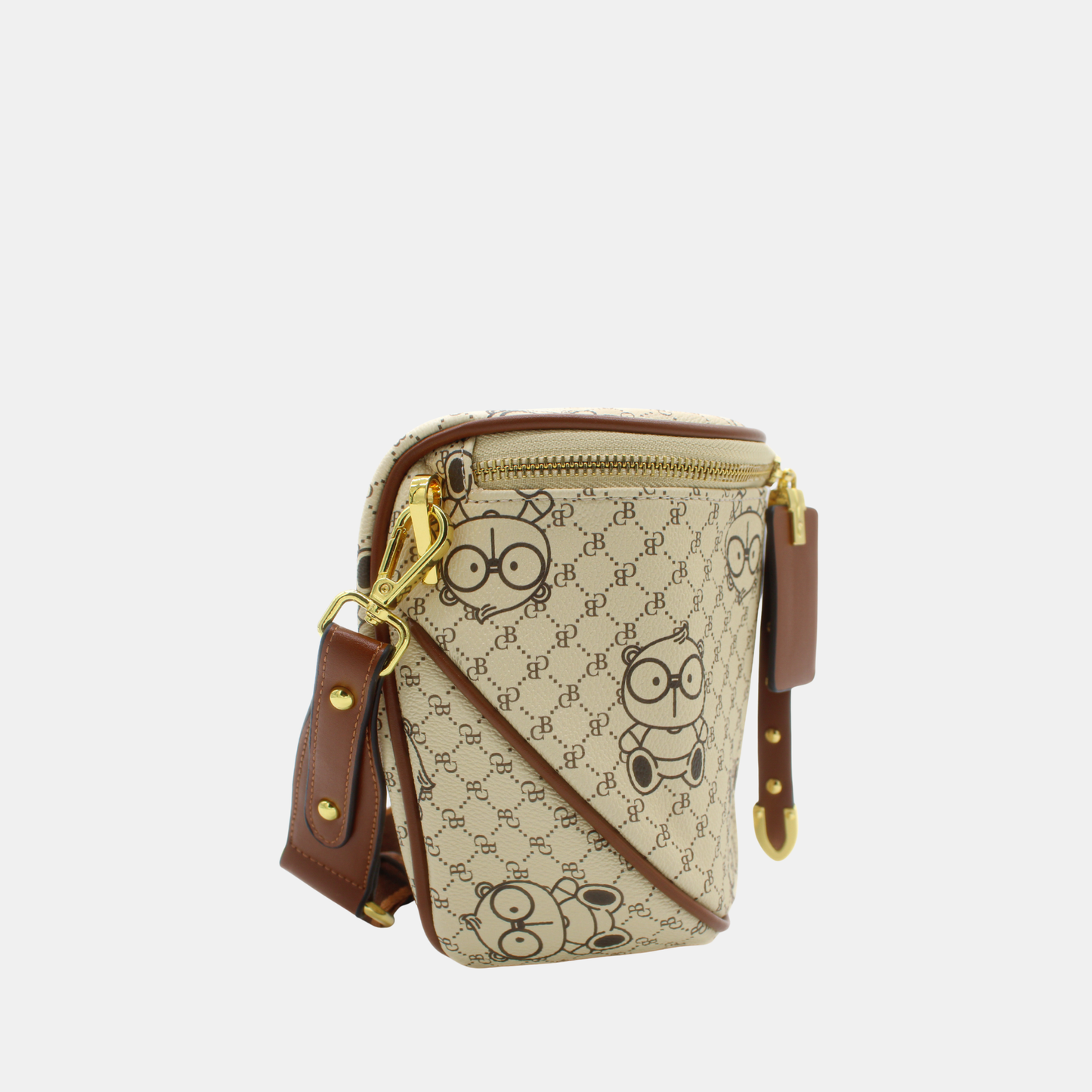 Bandolera Cafe Cream Bear