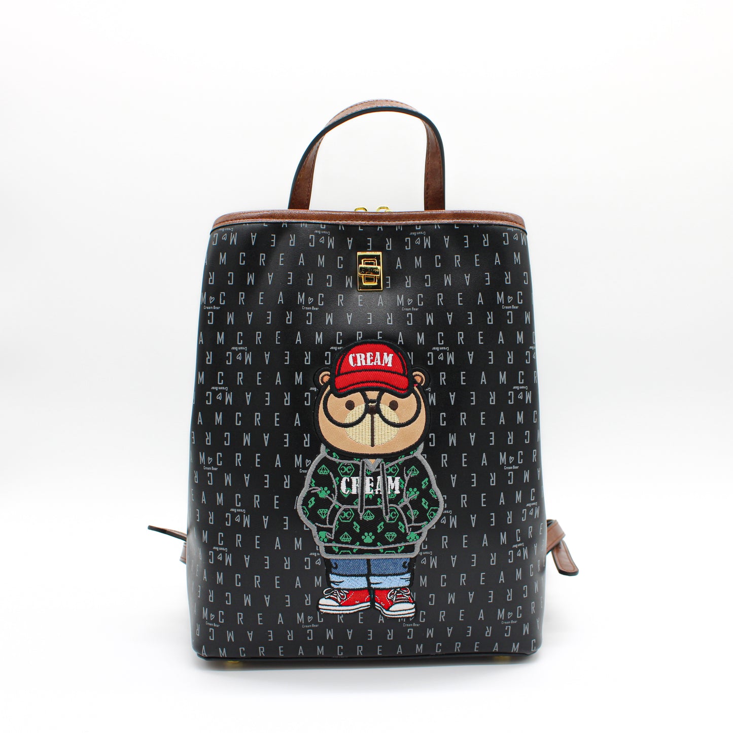 Mochila mediana triple compartimento