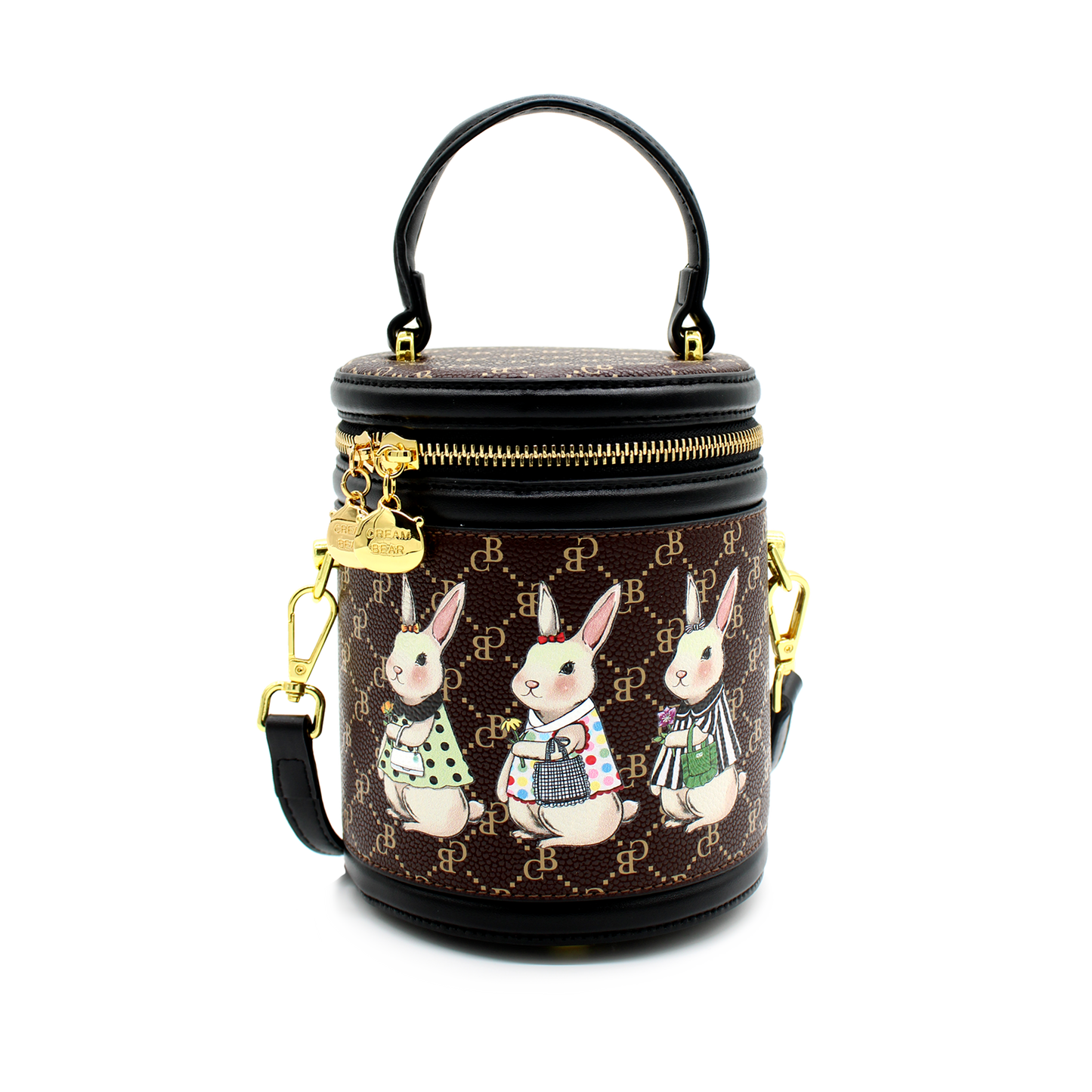Bolso de Mano Cream Bear